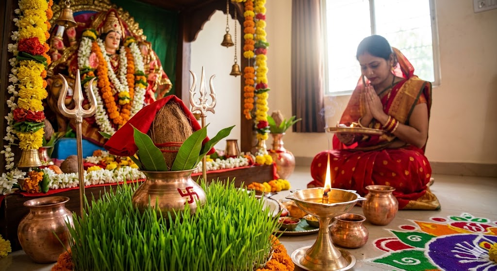 Chaitra Navratri 2026 Ghatasthapana and Maa Durga Puja Vidhi 