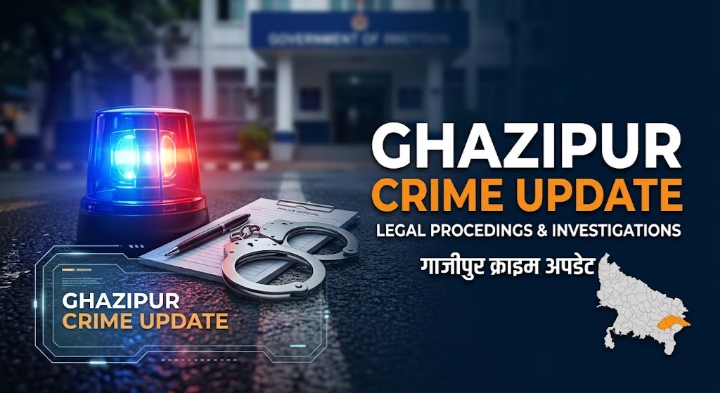 गाजीपुर क्राइम न्यूज अपडेट-उत्तर प्रदेश पुलिस जांच 