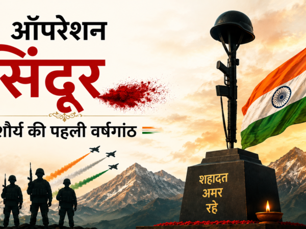 ऑपरेशन सिंदूर शौर्य दिवस श्रद्धांजली पोस्टर