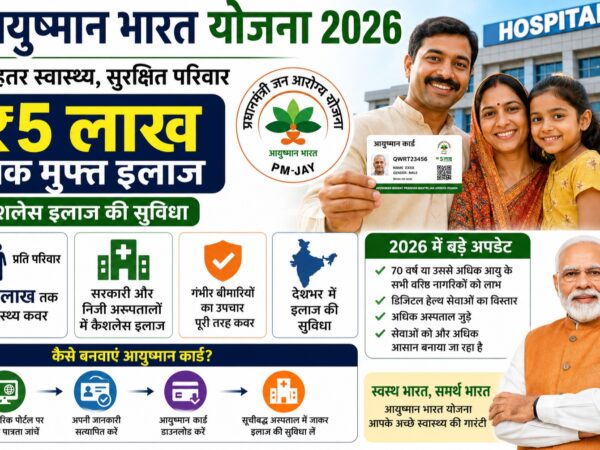 आयुष्मान भारत योजना 2026 का नवीनतम अपडेट.