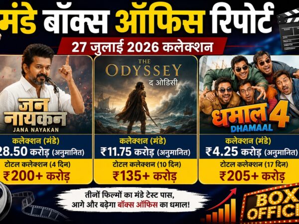 Monday Box Office Collection 27 July - जना नायकन, द ओडिसी और धमाल 4 का बॉक्स ऑफिस कलेक्शन