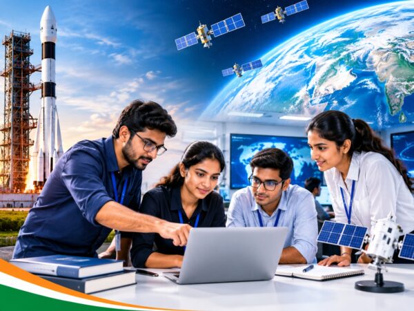 भारत के ग्लोबल स्पेस सेक्टर और स्पेस स्टार्टअप.