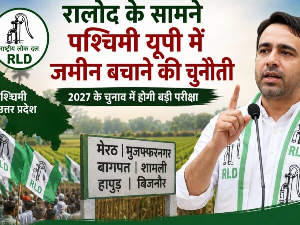 रालोद 2027 चुनाव और पश्चिमी यूपी की राजनीति.