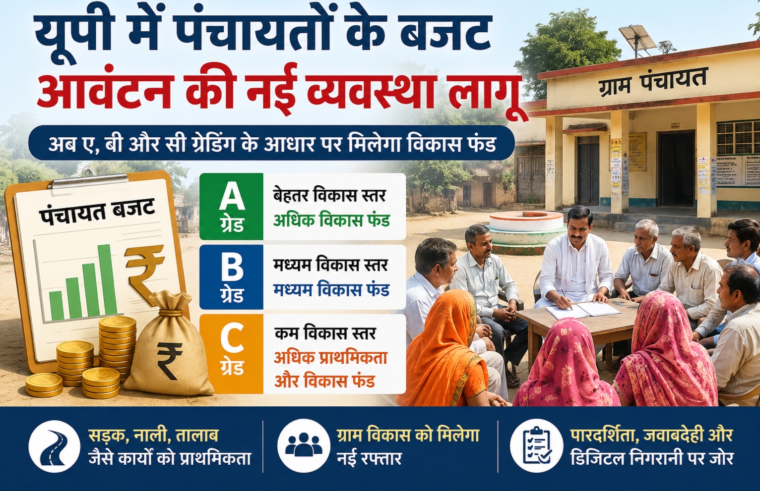 यूपी पंचायत बजट 2026.
